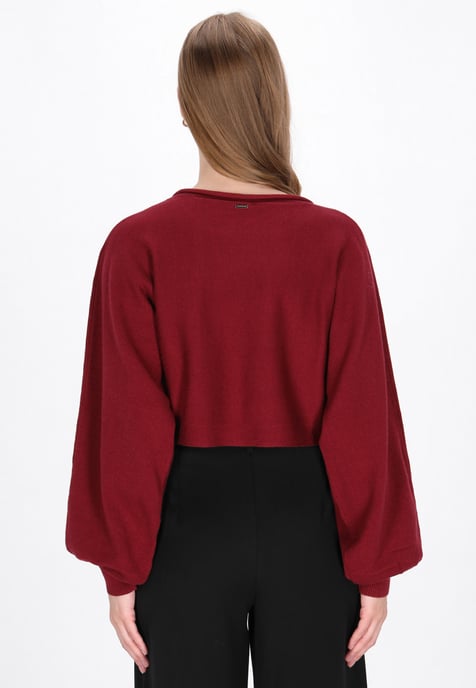 Dreimaster Pullover Frauen Burgund - Image 4
