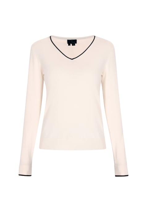 Dreimaster Pullover Frauen Creme - Image 1