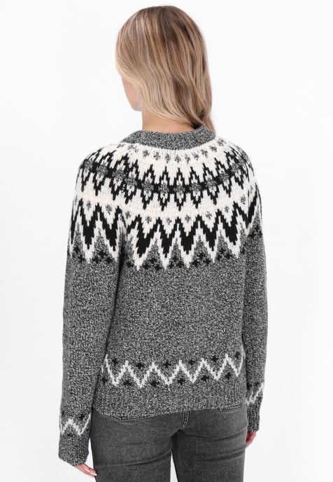 Dreimaster Pullover Frauen schwarz mehrfarbig - Image 4