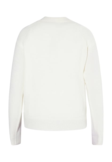 Mymo Strickpullover Damen weiss - Image 2