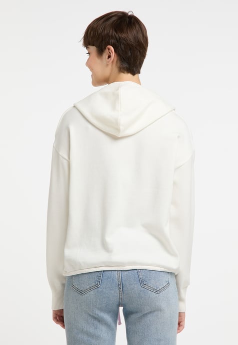 Mymo Strickpullover Damen weiss - Image 4