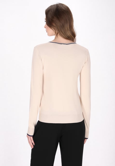 Dreimaster Pullover Frauen hellbeige - Image 4
