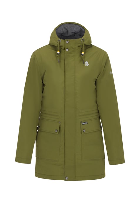 Schmuddelwedda Parka Männer Olive - Image 1
