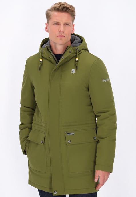 Schmuddelwedda Parka Männer Olive - Image 3