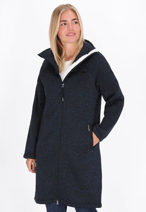 Schmuddelwedda Jacke Frauen marine meliert - Image 3