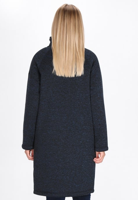 Schmuddelwedda Jacke Frauen marine meliert - Image 4