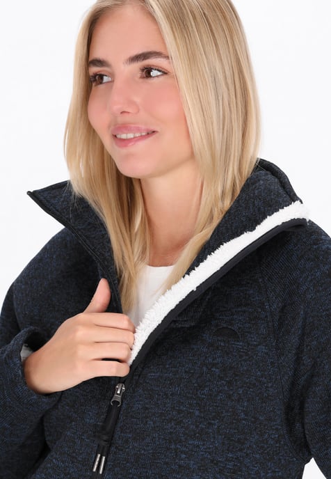 Schmuddelwedda Jacke Frauen marine meliert - Image 5