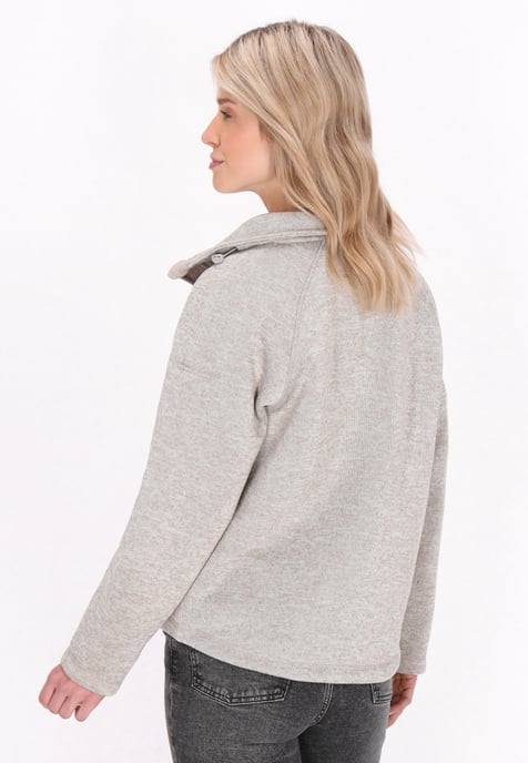 Schmuddelwedda Jacke Frauen Elfenbein meliert - Image 4