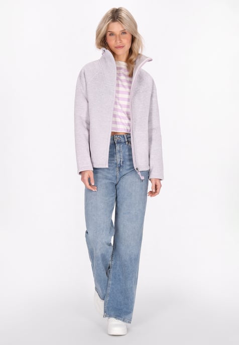 Schmuddelwedda Jacke Frauen helles Lavendelmelange - Image 2