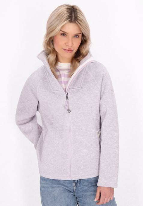 Schmuddelwedda Jacke Frauen helles Lavendelmelange - Image 3