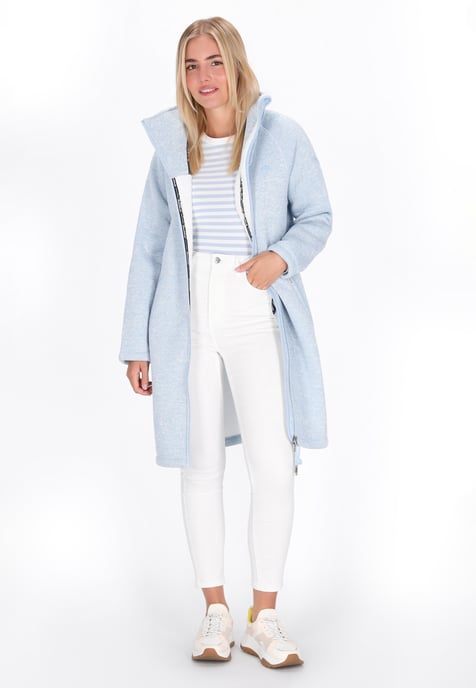 Schmuddelwedda Jacke Frauen hellblau meliert - Image 2