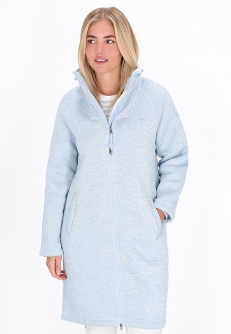Schmuddelwedda Jacke Frauen hellblau meliert - Image 3