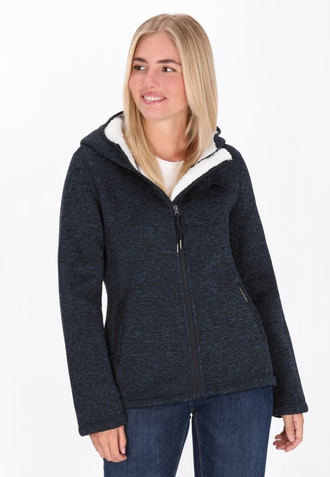 Schmuddelwedda Jacke Frauen marine meliert - Image 3