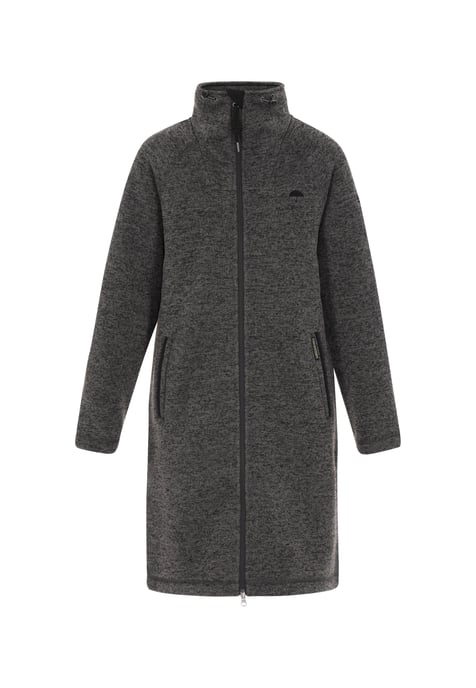 Schmuddelwedda Jacke Frauen dunkelgrau meliert - Image 1
