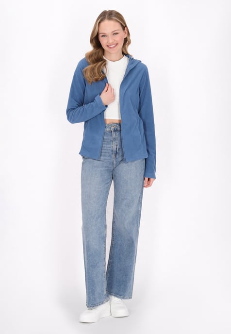 Mymo Fleecejacke Damen blau - Image 2