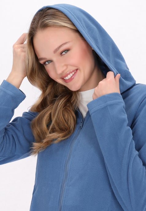 Mymo Fleecejacke Damen blau - Image 5