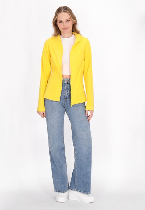 Mymo Fleecejacke Damen gelb - Image 2