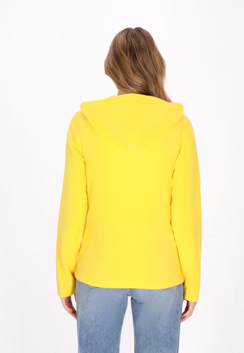 Mymo Fleecejacke Damen gelb - Image 4