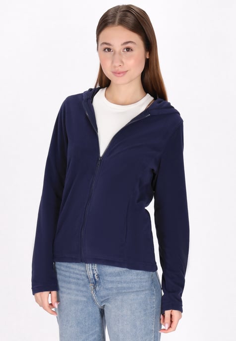 Mymo Fleecejacke Damen Marine - Image 3