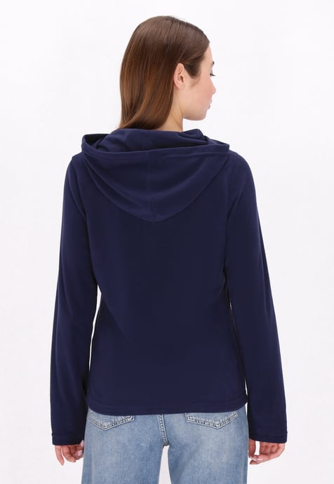 Mymo Fleecejacke Damen Marine - Image 4