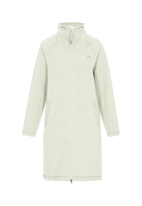 Schmuddelwedda Jacke Frauen Salbeigrün meliert - Image 1