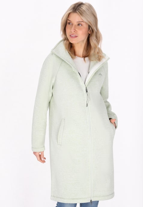 Schmuddelwedda Jacke Frauen Salbeigrün meliert - Image 3