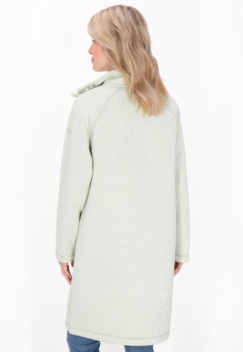 Schmuddelwedda Jacke Frauen Salbeigrün meliert - Image 4