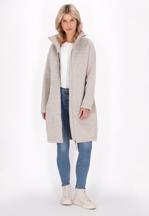 Schmuddelwedda Jacke Frauen Elfenbein meliert - Image 2