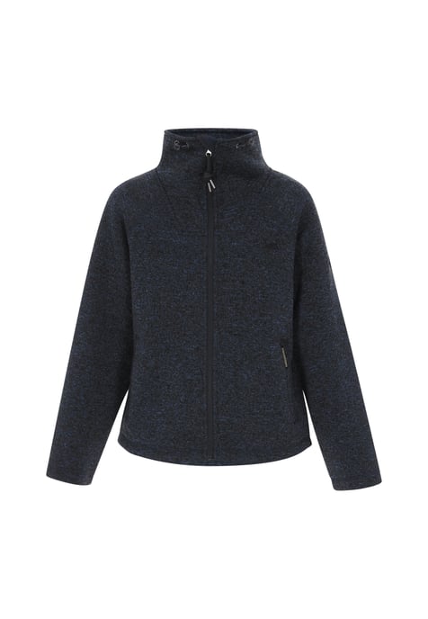 Schmuddelwedda Jacke Frauen marine meliert - Image 1