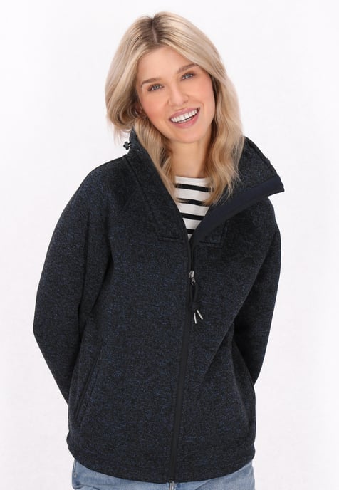 Schmuddelwedda Jacke Frauen marine meliert - Image 3