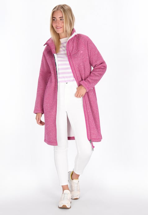 Schmuddelwedda Jacke Frauen rosa Melange - Image 2