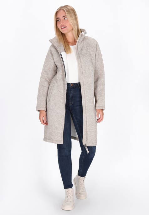 Schmuddelwedda Jacke Frauen Elfenbein meliert - Image 2