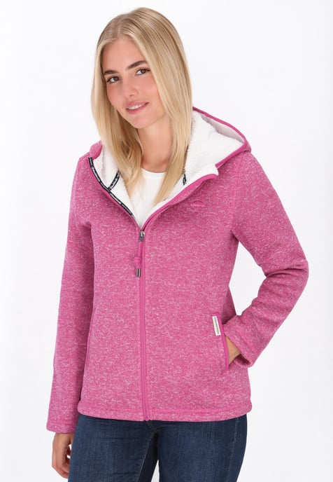 Schmuddelwedda Jacke Frauen rosa Melange - Image 3