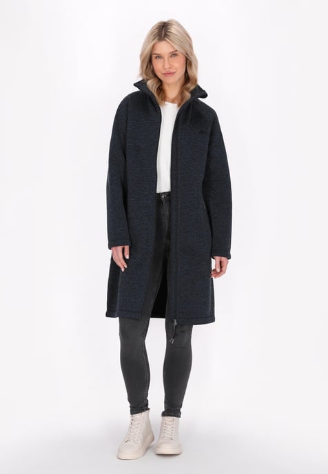 Schmuddelwedda Jacke Frauen marine meliert - Image 2