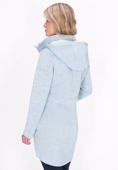 Schmuddelwedda Jacke Frauen hellblau meliert - Image 4