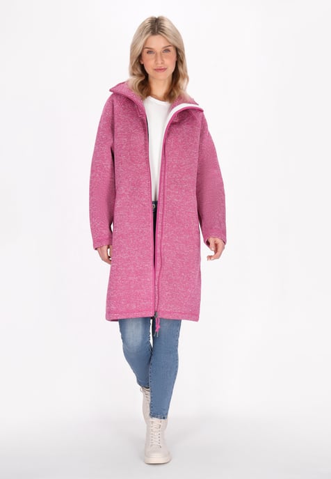 Schmuddelwedda Jacke Frauen rosa Melange - Image 2