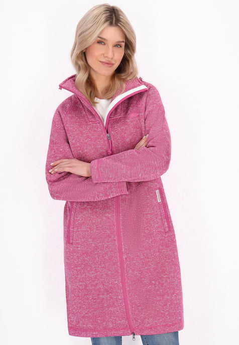 Schmuddelwedda Jacke Frauen rosa Melange - Image 3