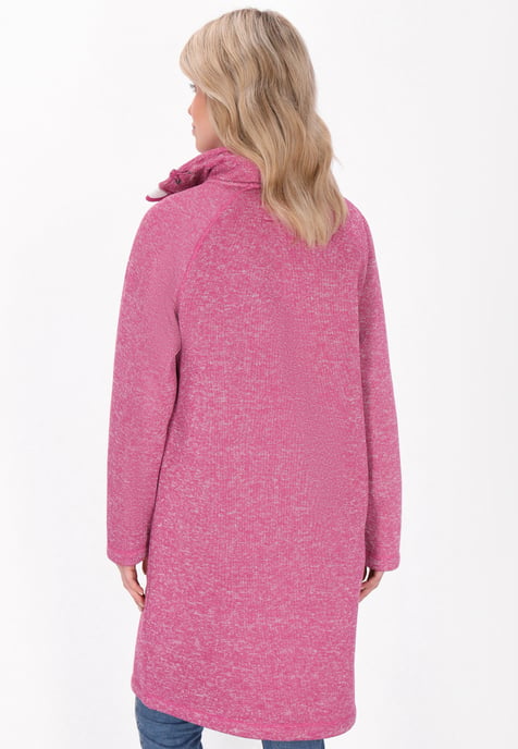Schmuddelwedda Jacke Frauen rosa Melange - Image 4