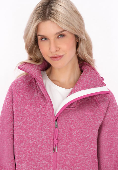 Schmuddelwedda Jacke Frauen rosa Melange - Image 5