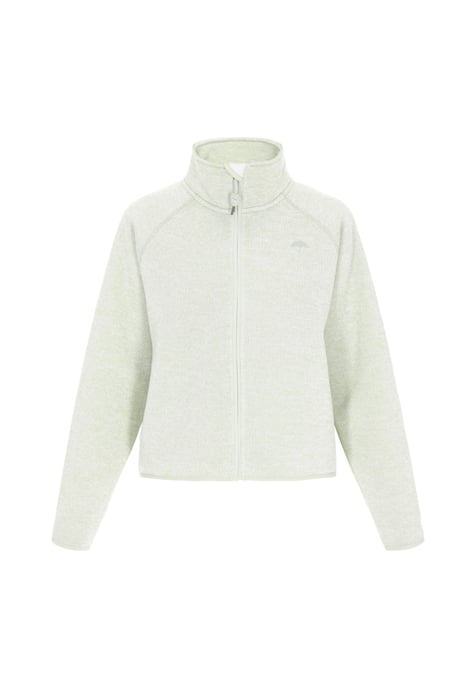 Schmuddelwedda Jacke Frauen Salbeigrün meliert - Image 1