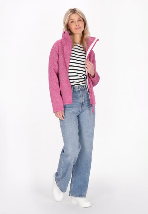 Schmuddelwedda Jacke Frauen rosa Melange - Image 2