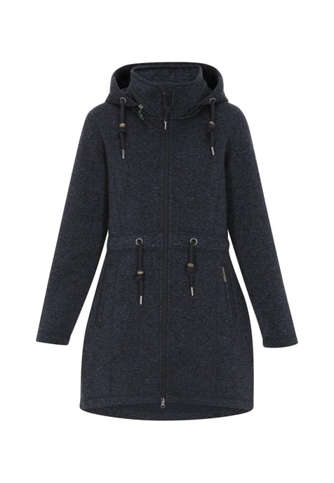 Schmuddelwedda Jacke Frauen marine meliert - Image 1
