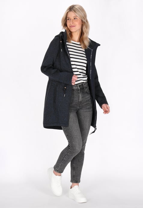 Schmuddelwedda Jacke Frauen marine meliert - Image 2