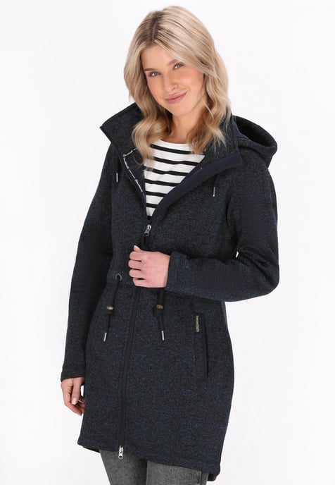Schmuddelwedda Jacke Frauen marine meliert - Image 3