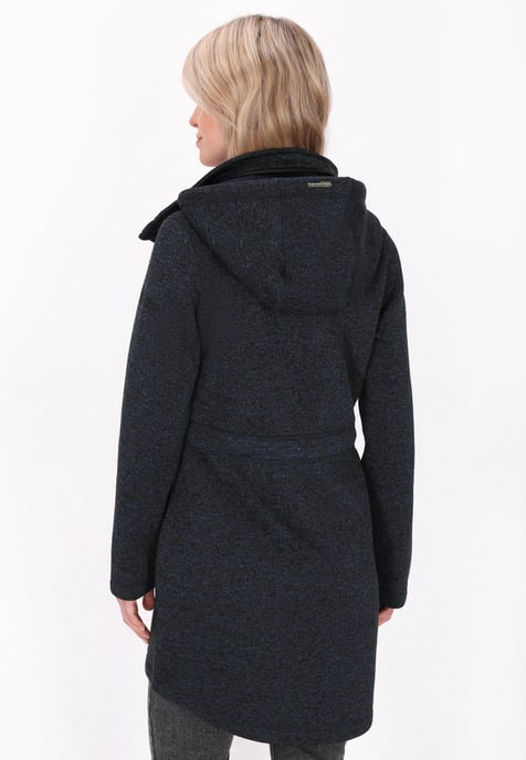 Schmuddelwedda Jacke Frauen marine meliert - Image 4