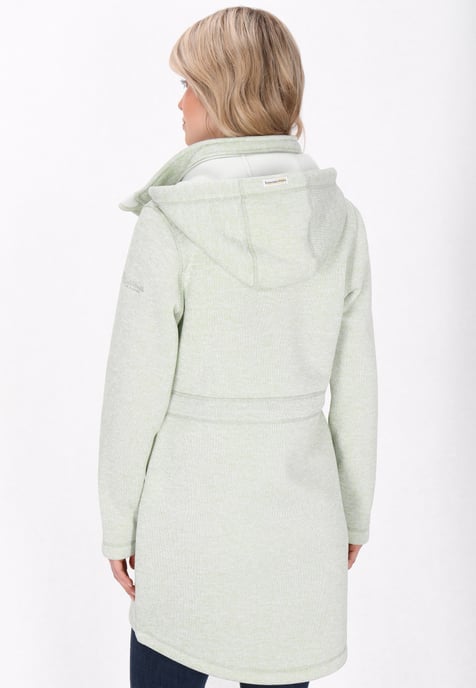 Schmuddelwedda Jacke Frauen Salbeigrün meliert - Image 4