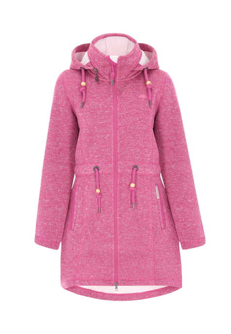 Schmuddelwedda Jacke Frauen rosa Melange - Image 1