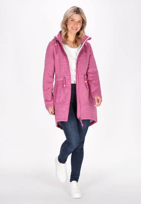Schmuddelwedda Jacke Frauen rosa Melange - Image 2