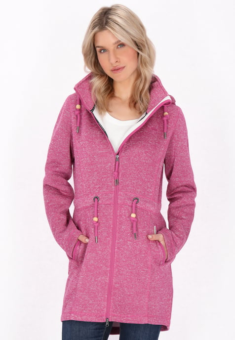 Schmuddelwedda Jacke Frauen rosa Melange - Image 3