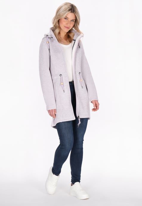 Schmuddelwedda Jacke Frauen helles Lavendelmelange - Image 2